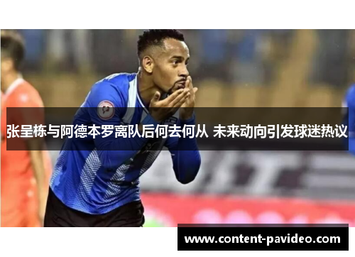 张呈栋与阿德本罗离队后何去何从 未来动向引发球迷热议 张呈栋与阿德本罗离队后何去何从 未来动向引发球迷热议